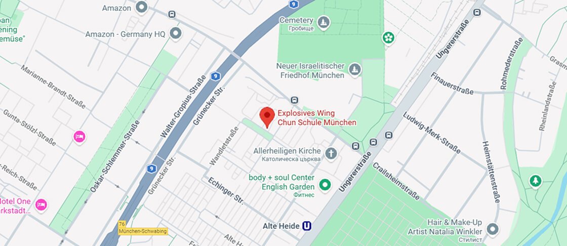 Explosives Wing Chun Location Map