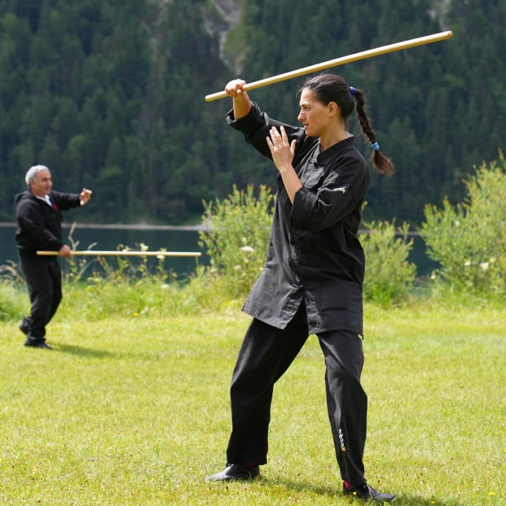 Explosives Wing Chun Waffenkampfsysteme Methode